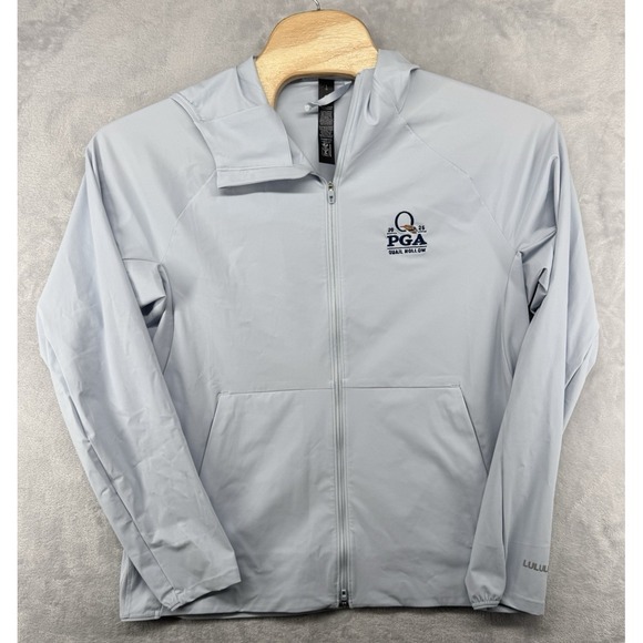 Lululemon x‎ PGA Championship Pace Breaker Jacket Blue Stretch Men's Size L NWOT - Picture 1 of 5